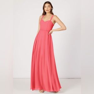 Azazie Simoan in Watermelon size A12